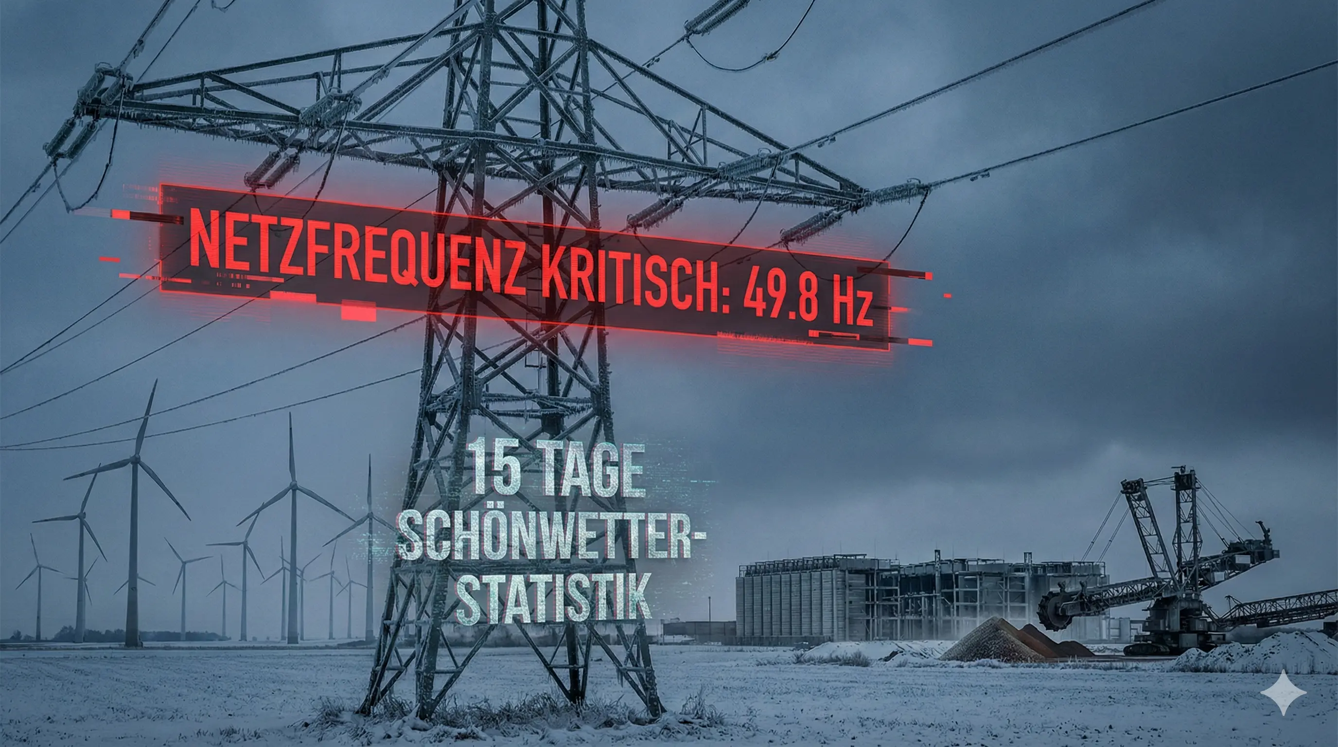 Die 15-Tage-Illusion: Warum die Energiewende-Statistik Ihre Sicherheit gefährdet