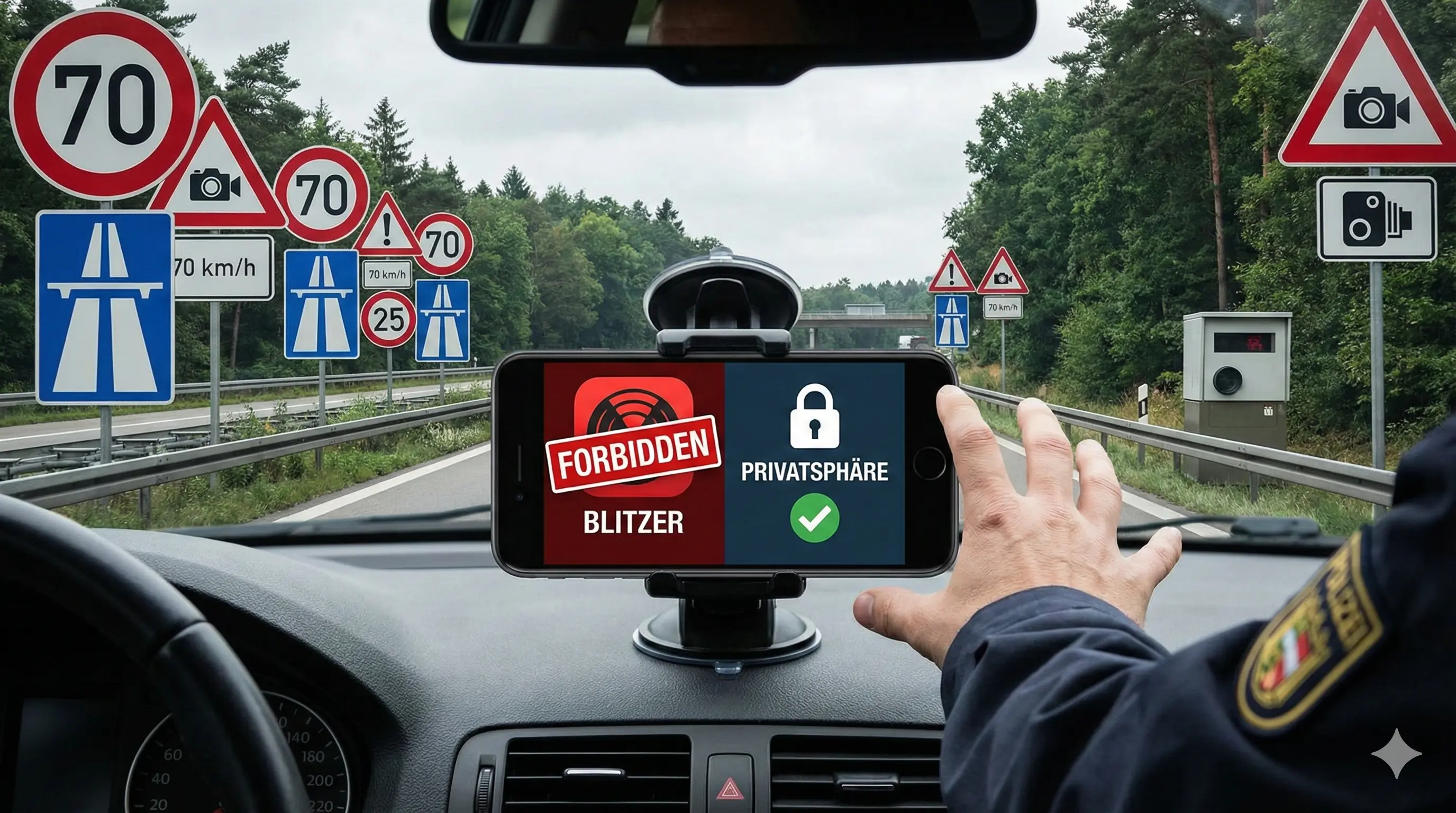 Blitzer-App-Hammer 2026: Plant der Bundesrat den Zugriff auf dein Smartphone?
