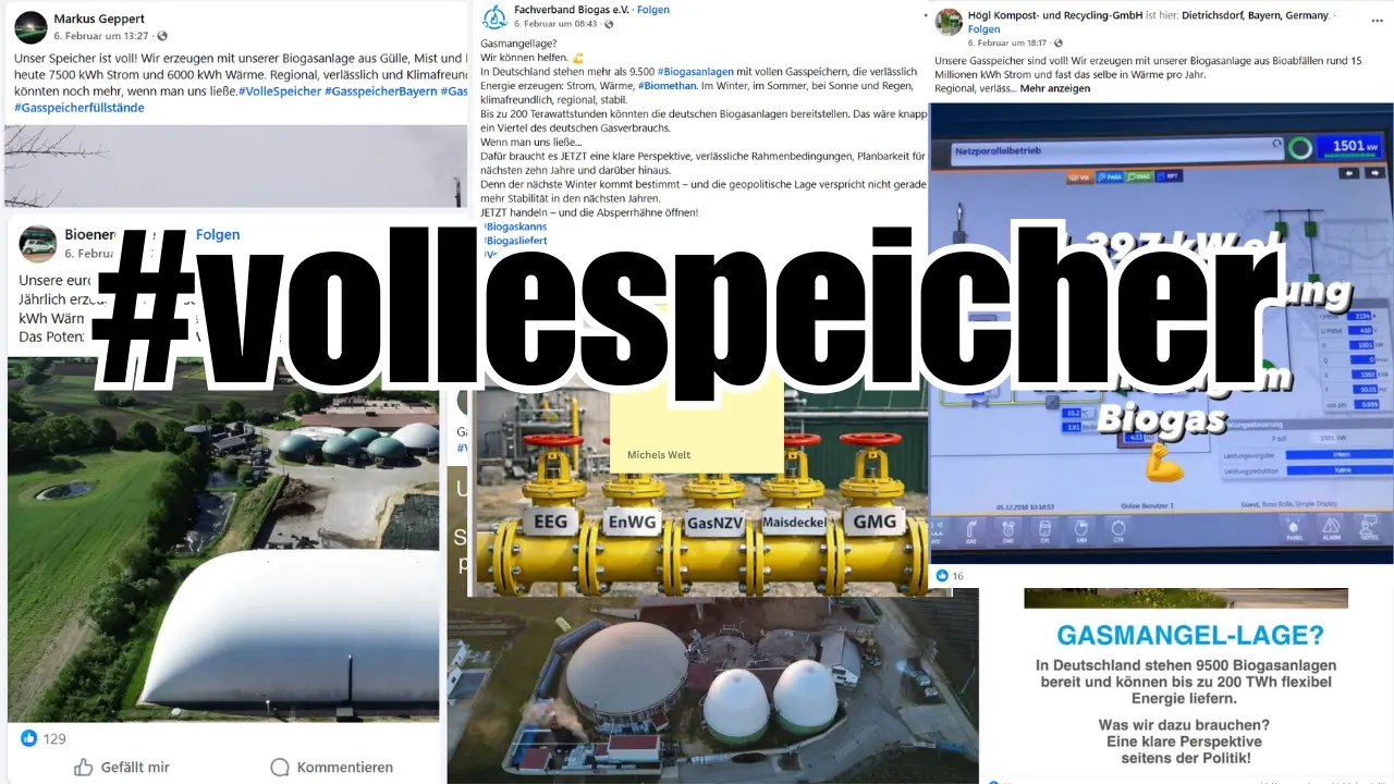 Der Biogas-Verrat: Warum die GasSpeicher leer sind, während die Lösung auf dem Hof verrottet